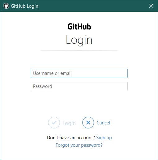 visual studio code github login